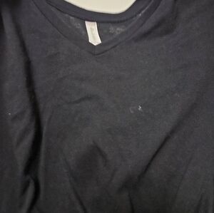 Cute tied up black shirt